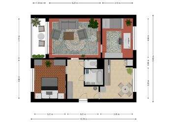 Prodej bytu 3+1 v osobním vlastnictví 70 m², Kamenický Šenov