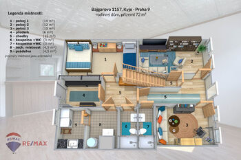 Prodej domu 146 m², Praha 9 - Kyje