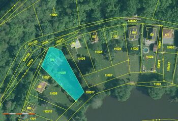 katastrální mapa - Prodej chaty / chalupy 77 m², Heřmaň