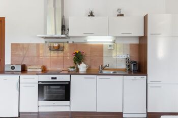 Kuchyň - Prodej bytu 2+kk v osobním vlastnictví 55 m², Praha 3 - Žižkov