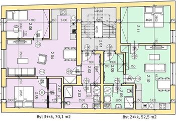 Pronájem bytu 3+kk v osobním vlastnictví 70 m², Kladno