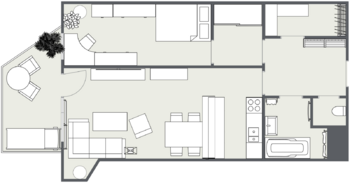 Prodej bytu 2+kk v osobním vlastnictví 57 m², Praha 5 - Hlubočepy