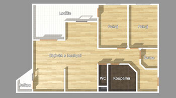 Prodej bytu 3+kk v osobním vlastnictví 113 m², České Budějovice