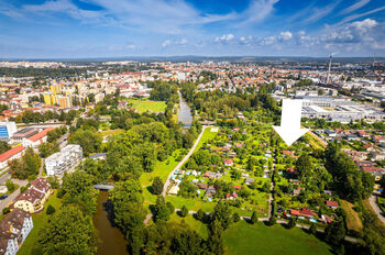 Prodej pozemku 1094 m², České Budějovice