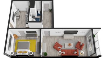 Prodej bytu 2+1 v osobním vlastnictví 56 m², Varnsdorf