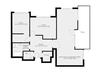 Prodej bytu 3+kk v osobním vlastnictví 89 m², Praha 5 - Třebonice