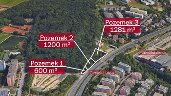 Prodej pozemku 1200 m², Praha 8 - Bohnice