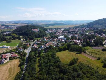 pohled na městys - Prodej domu 90 m², Černá Hora 