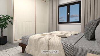 vizualizace ložnice 2 - Prodej domu 90 m², Černá Hora