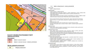 Výtah z územního plánu - Prodej pozemku 1312 m², Hustopeče