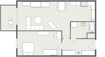 Prodej bytu 2+kk v osobním vlastnictví 60 m², Praha 9 - Hostavice