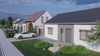 Rodinný dům na klíč, Okarec - Prodej pozemku 1537 m², Okarec