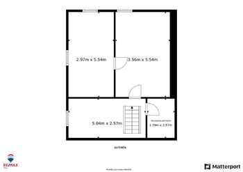 Půdorys suterénu - Prodej domu 127 m², Karlovy Vary