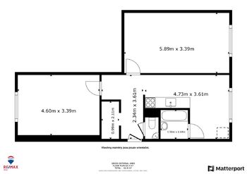 Prodej bytu 2+1 v osobním vlastnictví 62 m², Kraslice