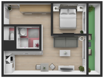 Prodej bytu 2+kk v družstevním vlastnictví 47 m², Praha 10 - Uhříněves