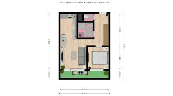 Prodej bytu 2+kk v družstevním vlastnictví 47 m², Praha 10 - Uhříněves