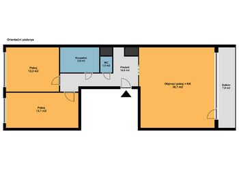 Prodej bytu 3+kk v osobním vlastnictví 75 m², Praha 5 - Stodůlky