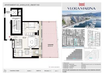 Prodej bytu 1+1 v osobním vlastnictví 135 m², Vlora