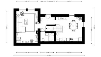 Prodej domu 90 m², Chodouny