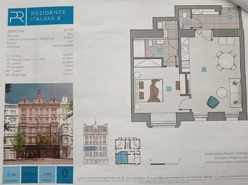 Prodej bytu 2+kk v osobním vlastnictví 62 m², Praha 2 - Vinohrady