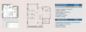 Prodej bytu 1+1 v osobním vlastnictví 78 m², Plazhi San Pietro