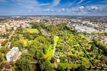 pohled z dronu - Prodej chaty / chalupy 62 m², České Budějovice