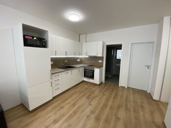 kuchyňský kout - Pronájem bytu 1+kk v osobním vlastnictví 45 m², Plzeň