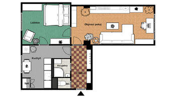 Prodej bytu 2+1 v osobním vlastnictví 54 m², Karlovy Vary