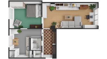 Prodej bytu 2+1 v osobním vlastnictví 54 m², Karlovy Vary