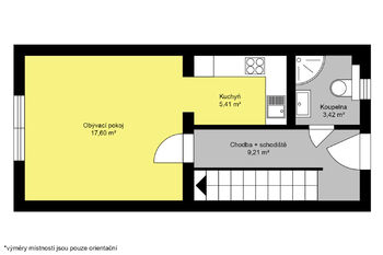 Prodej bytu 3+kk v osobním vlastnictví 72 m², Kolín