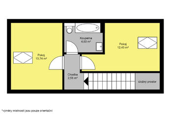 Prodej bytu 3+kk v osobním vlastnictví 72 m², Kolín