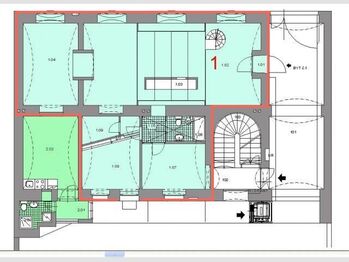 Pronájem bytu 4+kk v osobním vlastnictví 99 m², Praha 3 - Žižkov