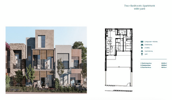 Prodej bytu 1+1 v osobním vlastnictví 102 m², Palasë