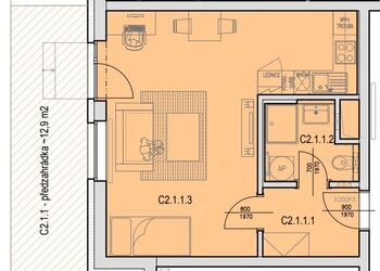 Pronájem bytu 1+kk v osobním vlastnictví 37 m², Cerhenice