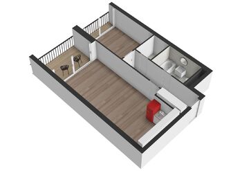 Pronájem bytu 2+kk v osobním vlastnictví 57 m², Starý Plzenec