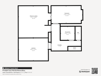 Pronájem bytu 2+1 v osobním vlastnictví 57 m², Zdice