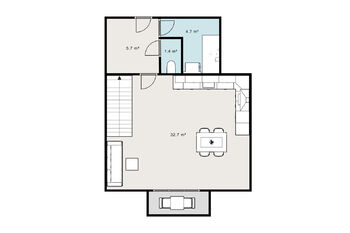 Pronájem bytu 3+kk v osobním vlastnictví 89 m², Jinočany