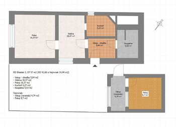 Prodej domu 57 m², Břestek