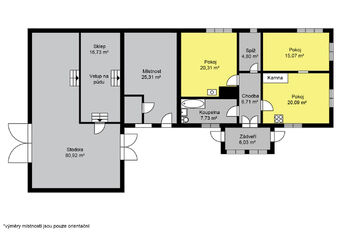 Prodej domu 80 m², Úmonín