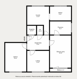 Prodej bytu 5+1 v družstevním vlastnictví 90 m², Semily