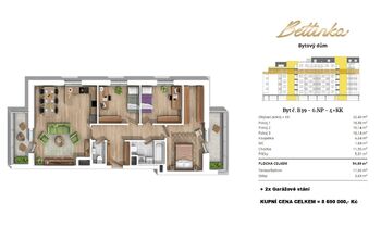 Prodej bytu 4+kk v osobním vlastnictví 110 m², Plzeň