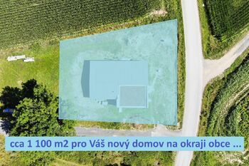 rozložení na pozemku ... - Prodej domu 212 m², Krátká Ves