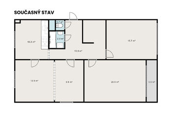 Prodej bytu 3+1 v osobním vlastnictví 83 m², Mladá Boleslav