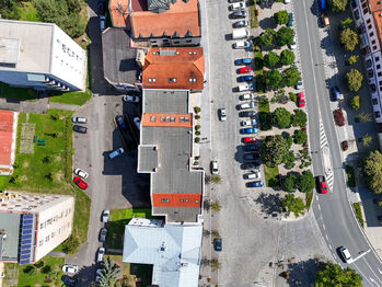 pohled na náměstí - Prodej obchodních prostor 503 m², Dobříš