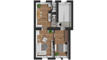 Prodej bytu 2+1 v osobním vlastnictví 66 m², Praha 8 - Libeň