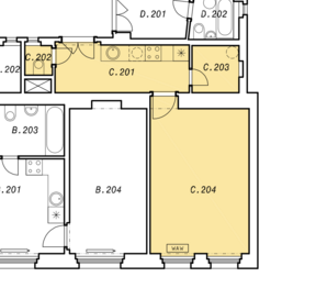 Pronájem bytu 1+1 v osobním vlastnictví 34 m², Praha 3 - Vinohrady