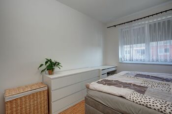 Ložnice - Pronájem bytu 2+kk v osobním vlastnictví 53 m², Brno