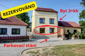 Prodej bytu 2+kk v osobním vlastnictví 75 m², Vilémovice