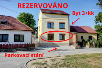 Prodej bytu 3+kk v osobním vlastnictví 65 m², Vilémovice