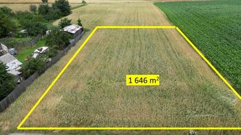 Prodej pozemku 1646 m², Myslibořice